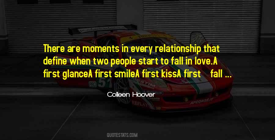 First Kiss Love Quotes #9515