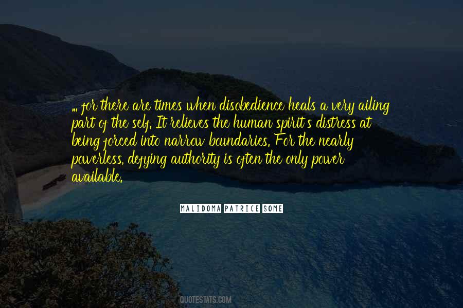 Self Boundaries Quotes #571097