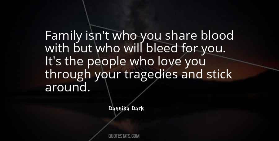 Blood Love Quotes #1468759