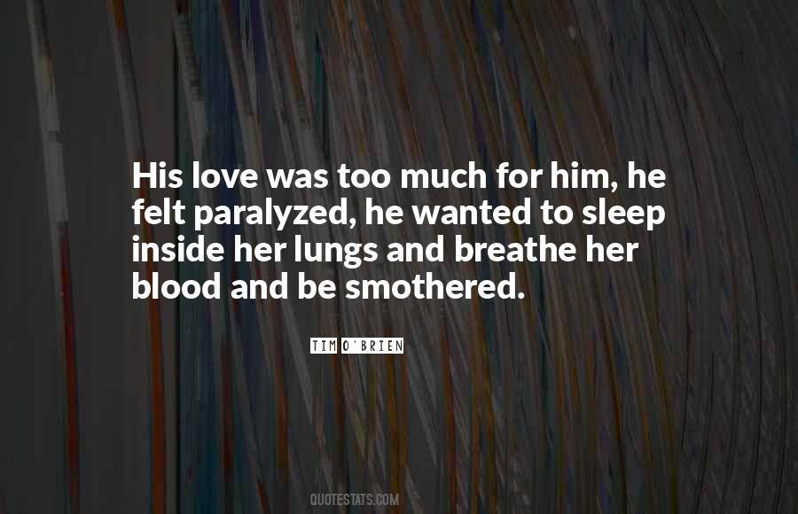Blood Love Quotes #1608887