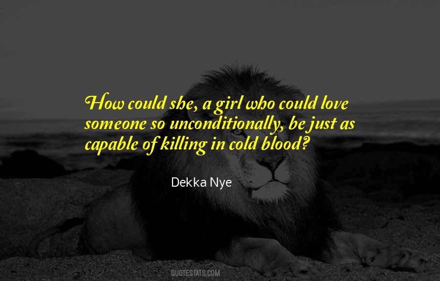Blood Love Quotes #1677854