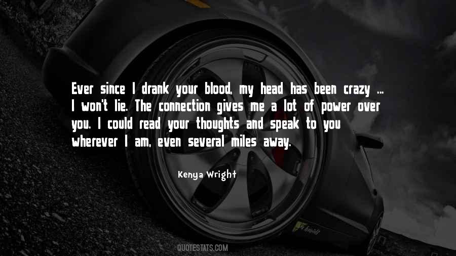 Blood Love Quotes #437189