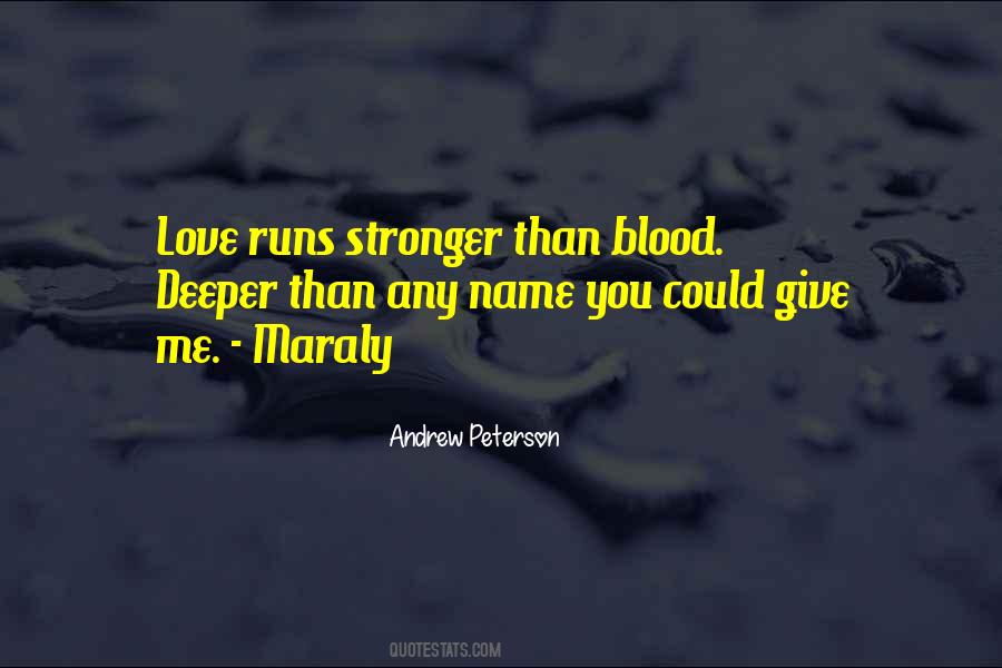Blood Love Quotes #959884
