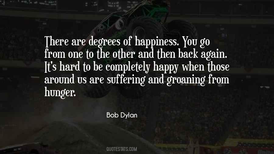 Hard To Be Happy Quotes #1356885