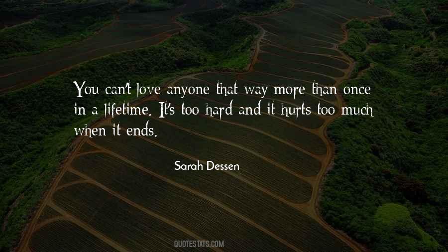 First Love Ends Quotes #990552