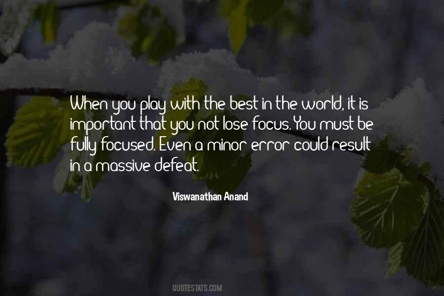 Be The Best In The World Quotes #64232