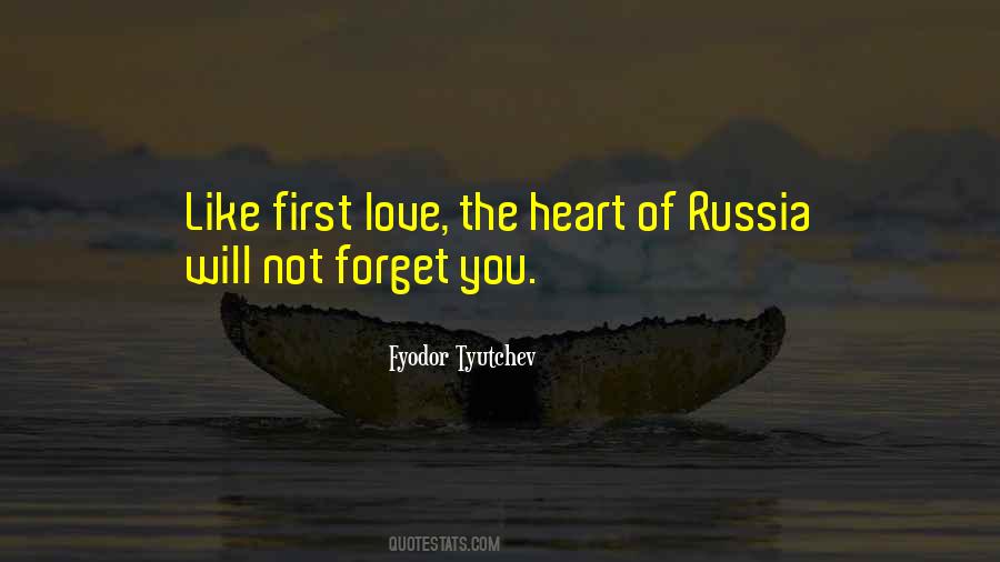 First Love Forget Quotes #393387