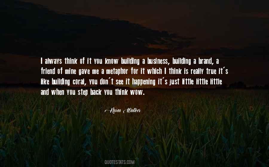 Building Back Quotes #928527