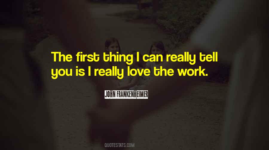 First Love Love Quotes #31836