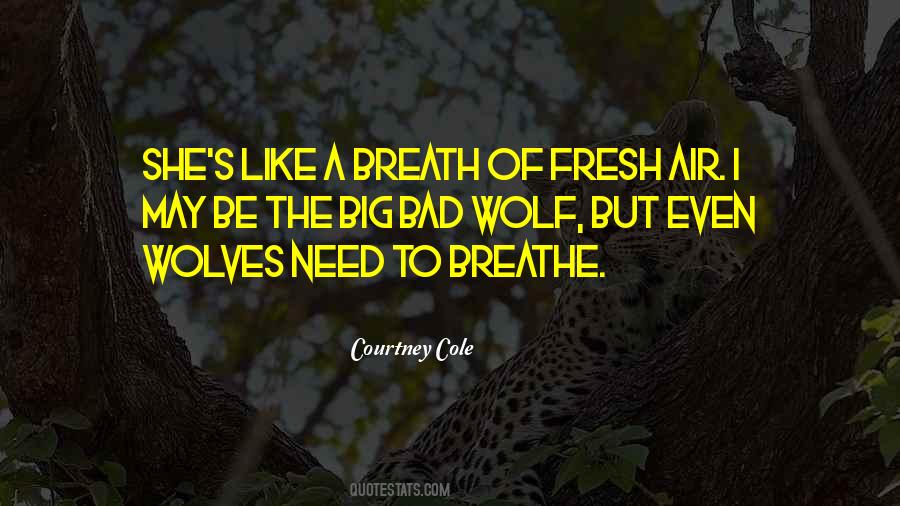 Need Air To Breathe Quotes #743751