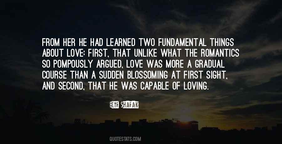 First Love Second Love Quotes #185725