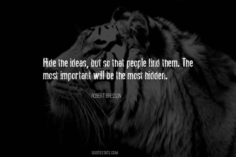 Ideas Important Quotes #1175366