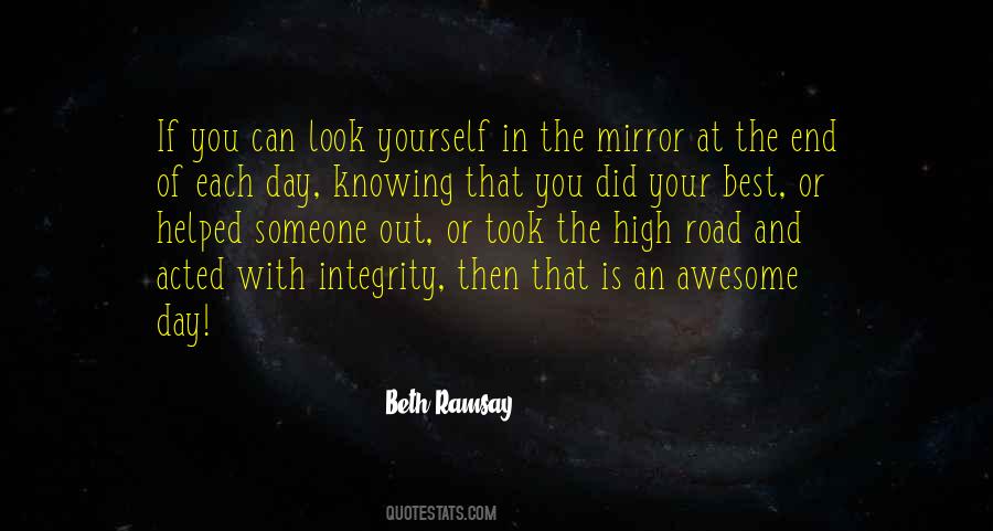 Integrity Reflection Quotes #421218