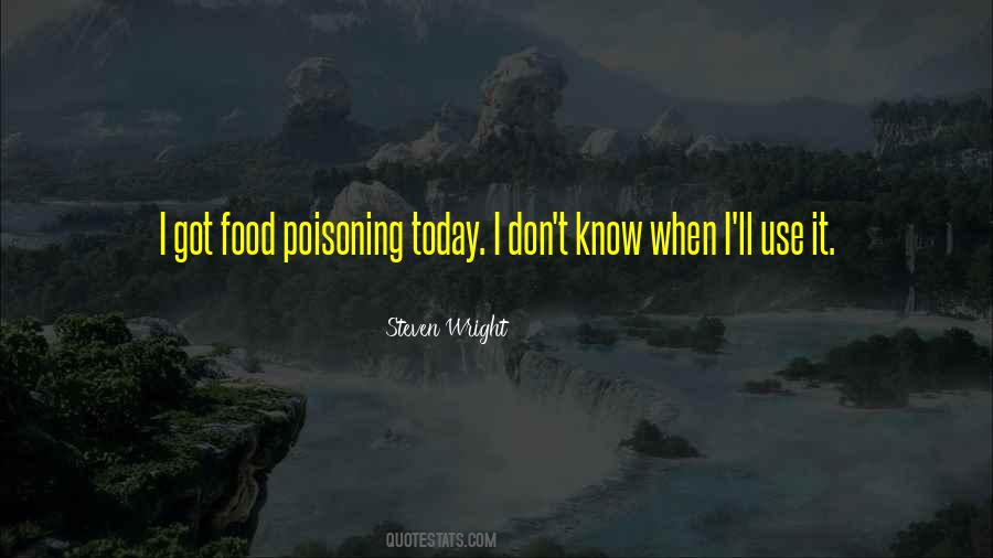 Poisoning Yourself Quotes #263800