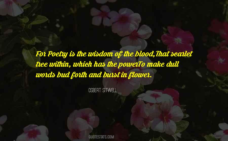 Flower Poetry Quotes #1849721