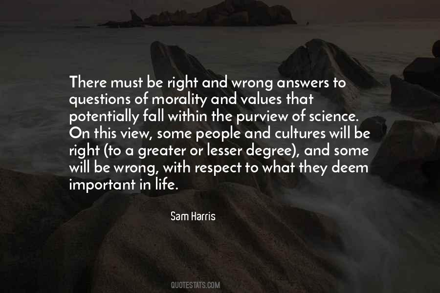 Right A Wrong Quotes #113973