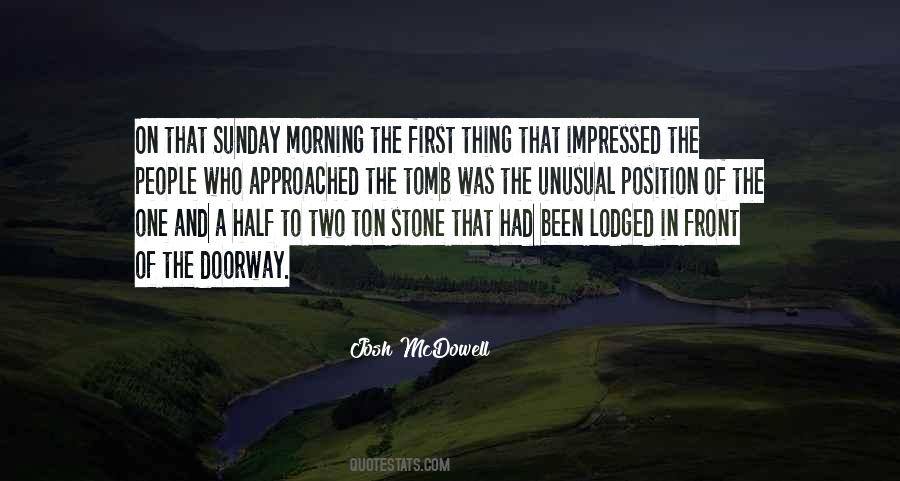 First Morning Quotes #257251