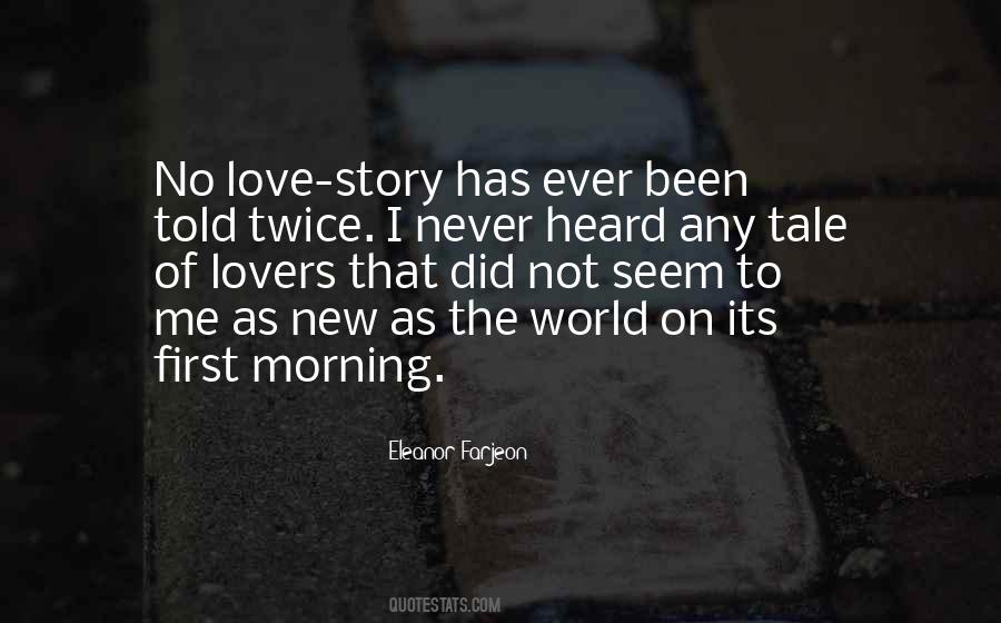 First Morning Quotes #686985