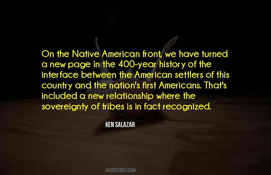 First Nation Quotes #1121548