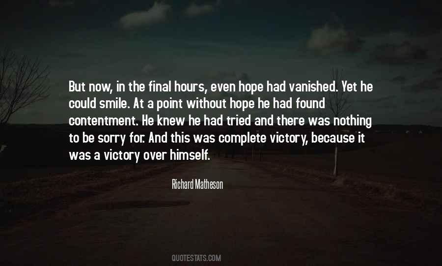 Final Victory Quotes #1125986