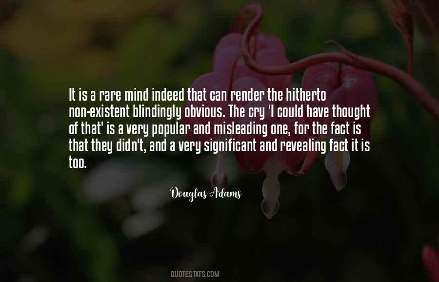 The Very Rare Quotes #1382560