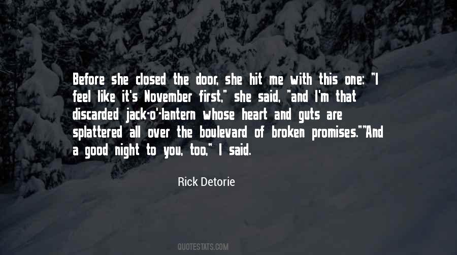 Good Night To You Too Quotes #1710866