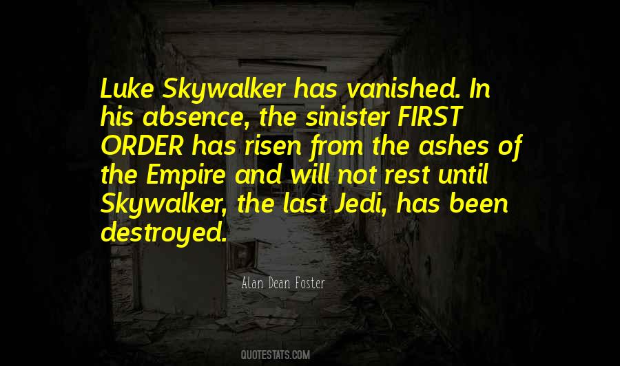 First Order Quotes #572057