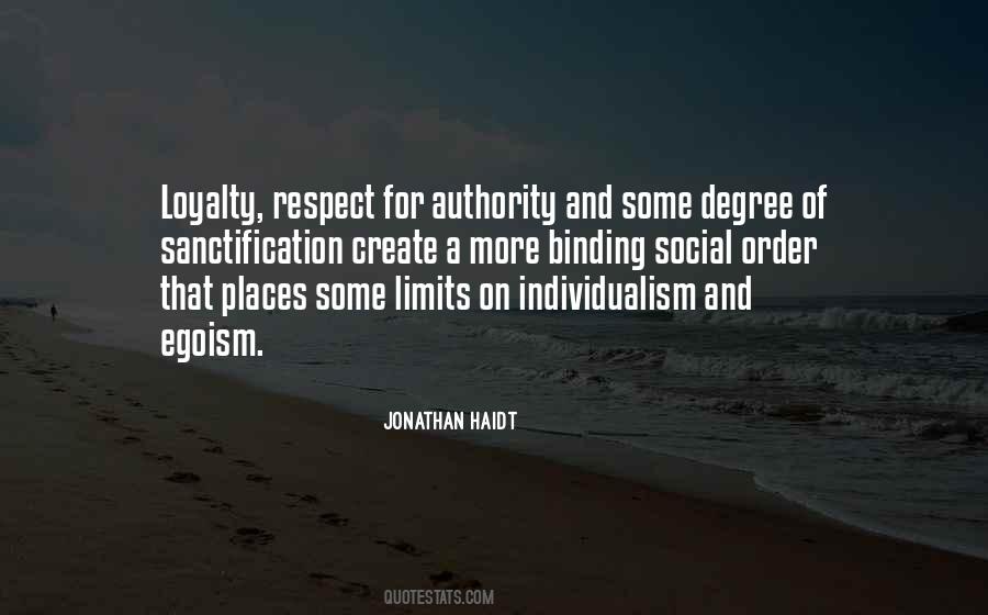 Respect Authority Quotes #510694