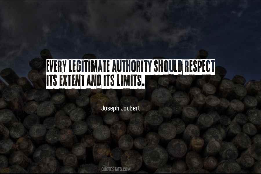 Respect Authority Quotes #65424