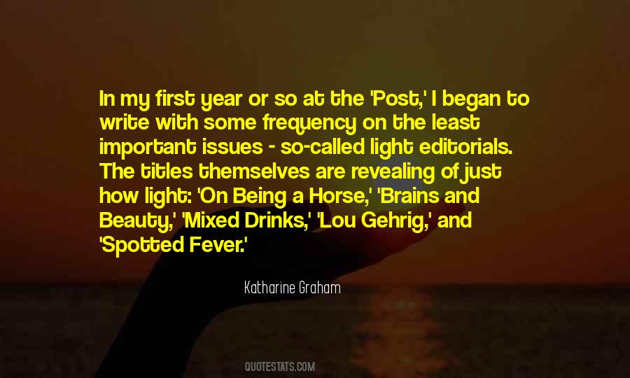 First Post Quotes #506273