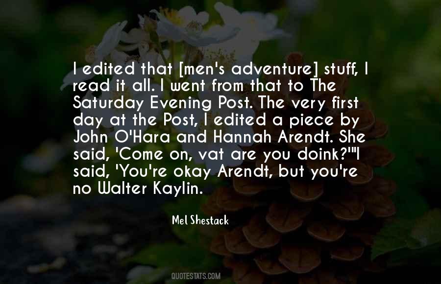 First Post Quotes #633426