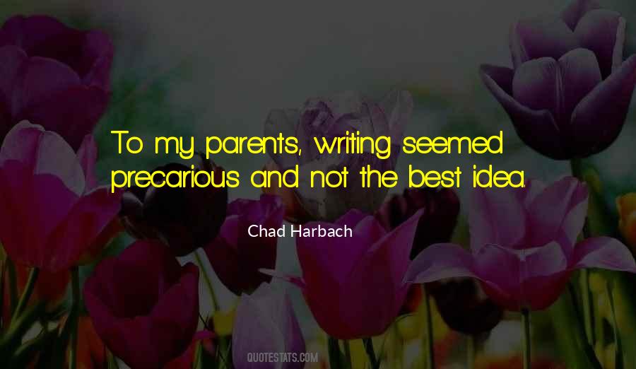 To My Parents Quotes #1346706