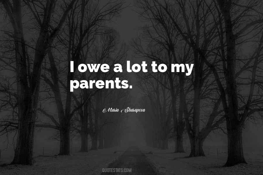 To My Parents Quotes #996813