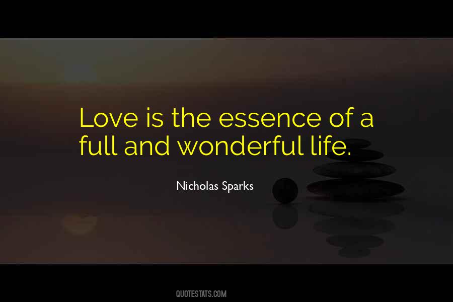 A Life Full Of Love Quotes #1196028