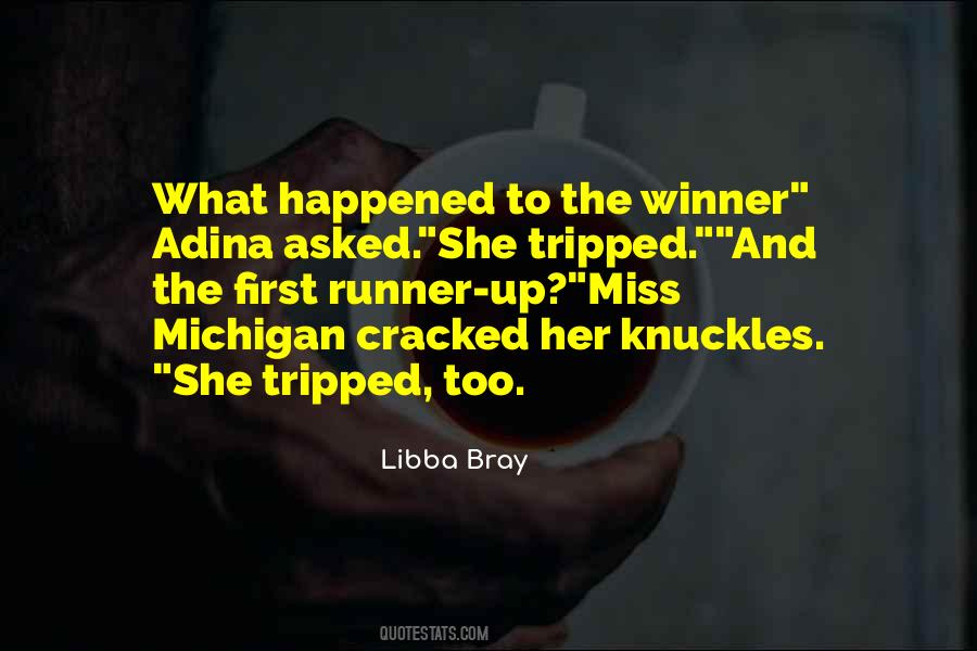 First Runner Up Quotes #359817