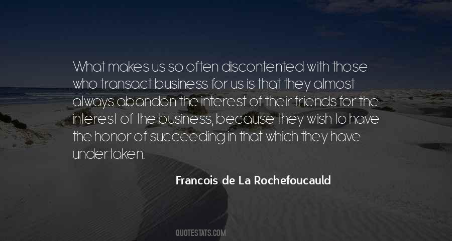 Friends Business Quotes #113718