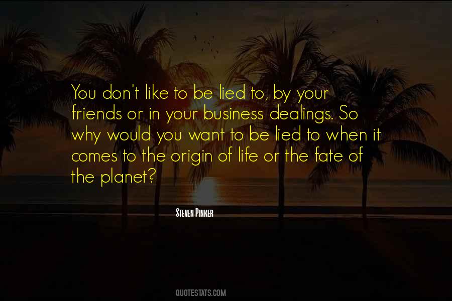 Friends Business Quotes #756783