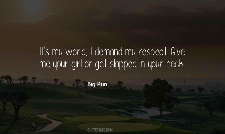 You Slapped Me Quotes #70233