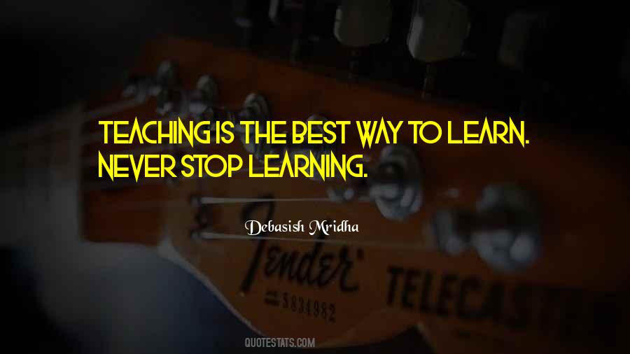 Best Learn Quotes #1562638