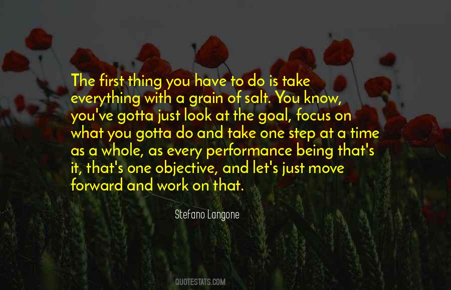 First Step Forward Quotes #1254896