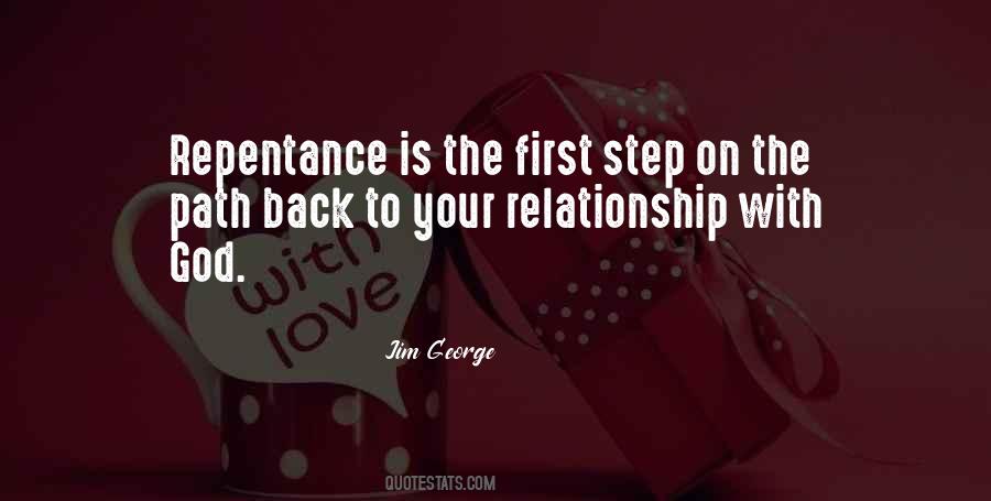 First Step Love Quotes #40081