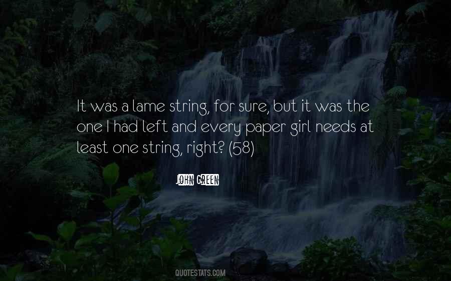 Paper Towns Strings Quotes #1207698