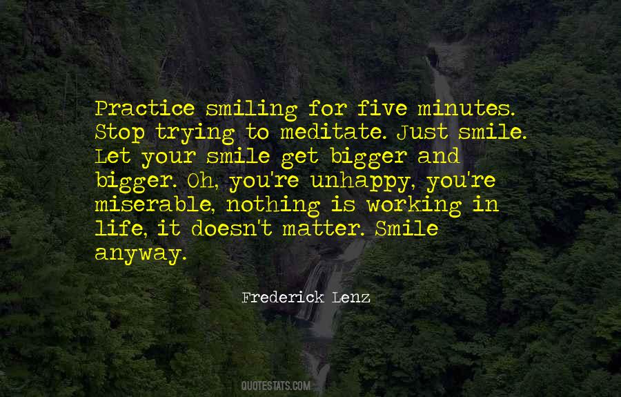 Stop Smiling Quotes #1691181