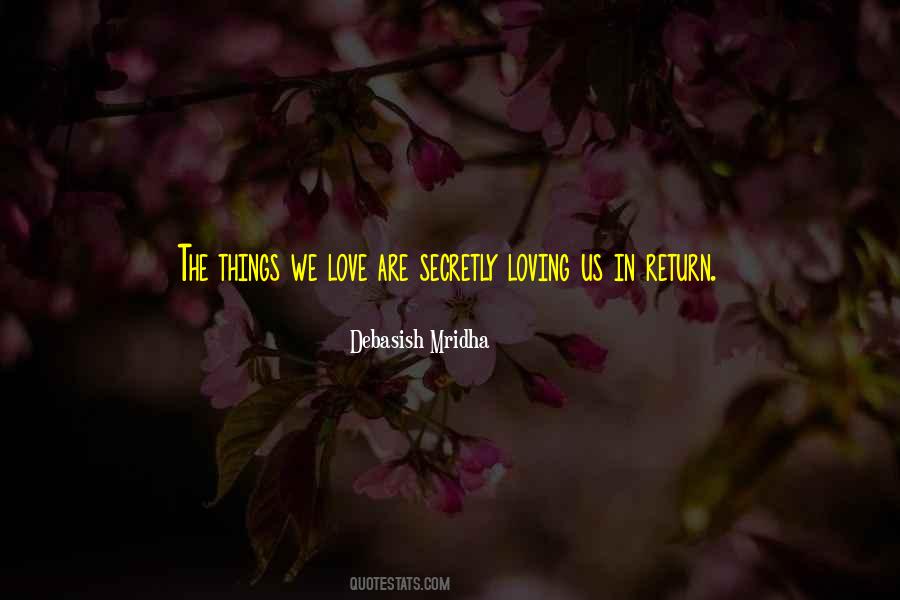 Secretly Love Quotes #42490