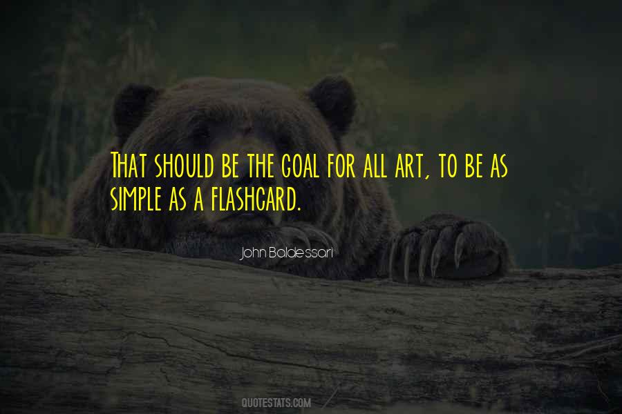 A Simple Goal Quotes #1665664