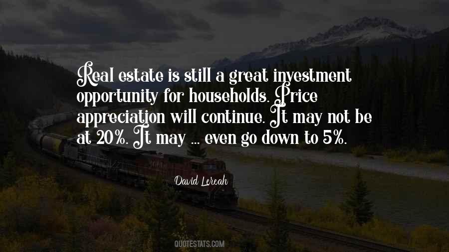 Real Estate Is The Best Investment Quotes #1413227