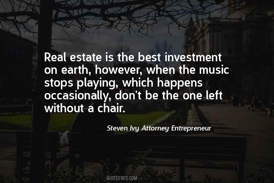 Real Estate Is The Best Investment Quotes #593709