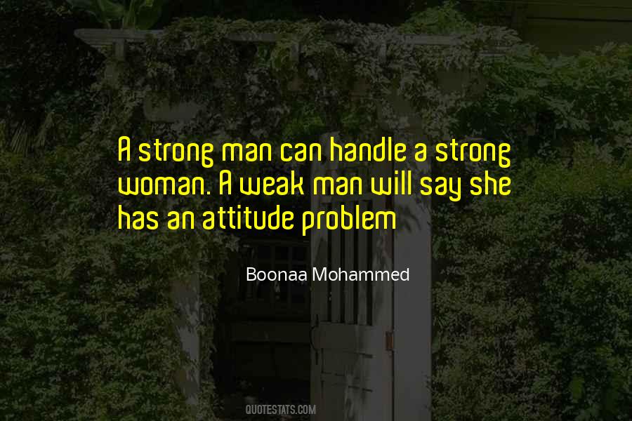 Attitude Woman Quotes #1421396