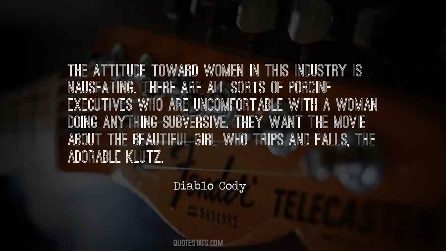 Attitude Woman Quotes #1488007