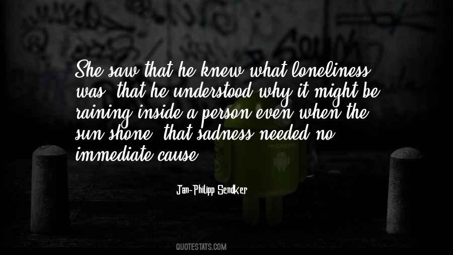 Sadness Inside Quotes #1590103